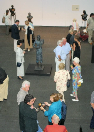 Inauguración de la exposición KYRIE ELEISON en el Stadtmuseum Siegburg (Alemania), 31 de julio de 2003; presentada por el Dr. Gert Fischer. (Director del museo)