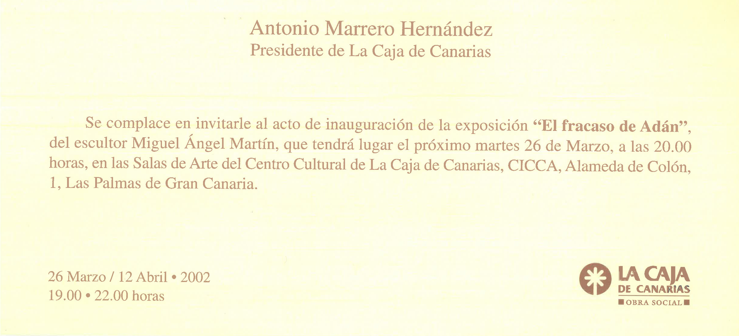 El fracaso de Adán