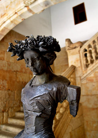 EXTRA ECCLESIAM NVLLA SALVS, Casa de las Conchas, Salamanca (2005)