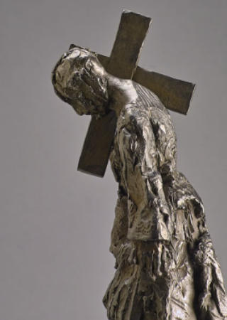 Segunda estación, bronce, serie de 7, 19.5 x 9.5 x 10.5 (2004)