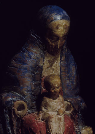 MAER MEA EST terracota policromada, 78 x 44 x 25 (1991)