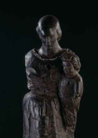 Torre de David, terracota, 76 x 20 x 22 cm (1989)