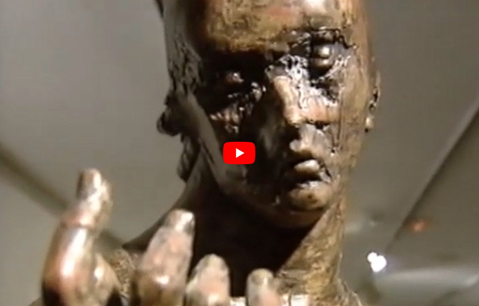 Exposición de esculturas EL FRACASO DE ADÁN por Miguel Ángel Martín (2002)